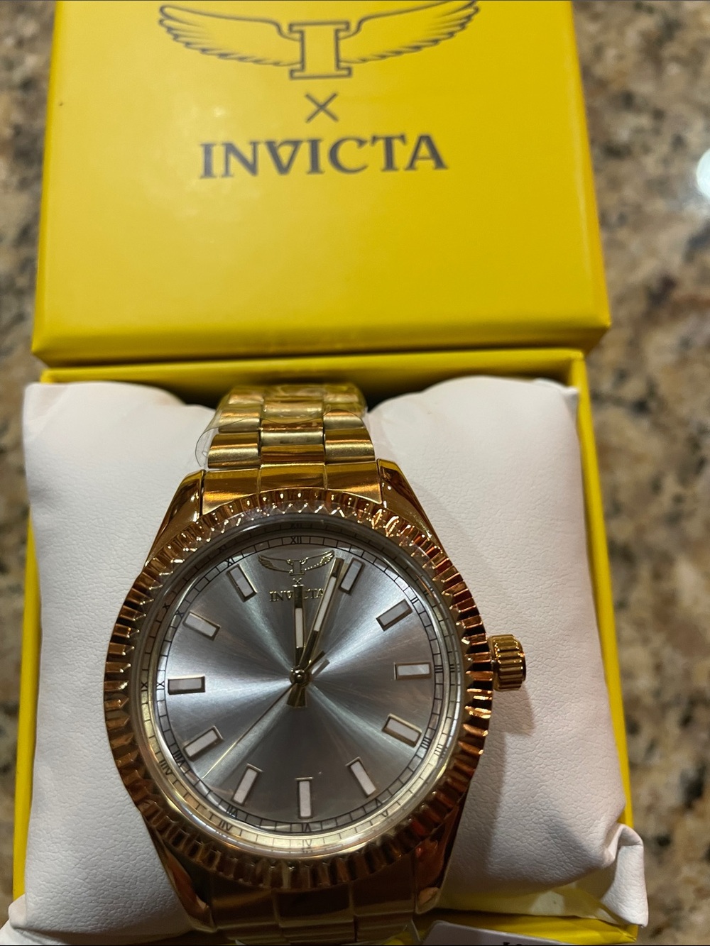 Invicta I by Invicta 40mm Gold Tone Watch